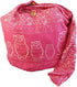BTP! Owl Hippie Boho Sling Crossbody Bag Shoulder Messenger Purse Large...