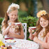 Shappy 35 Pieces Tea Party Bingo Game 24 Players Floral Tea Party Bingo Cards Garden Tea Party Games for Kids Family School Classroom Activities B...