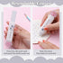 8 Pcs Cute Cat Paw Stationery Set Kawaii School Supplies Including Pencil Sharpener Retractable Eraser Correction Tape Sticky Notes Ruler Mini Sci...