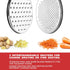 Cheese Grater Citrus Lemon Zester with Food Storage Container & Lid - Perfect For Hard Parmesan Or Soft Cheddar Cheeses, Ginger, Vegetables, Butte...