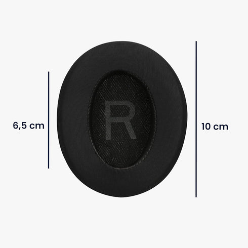 kwmobile Replacement Ear Pads Compatible with Anker Space Q45 (Set of 2) - Cooling Gel Earpads - Black...