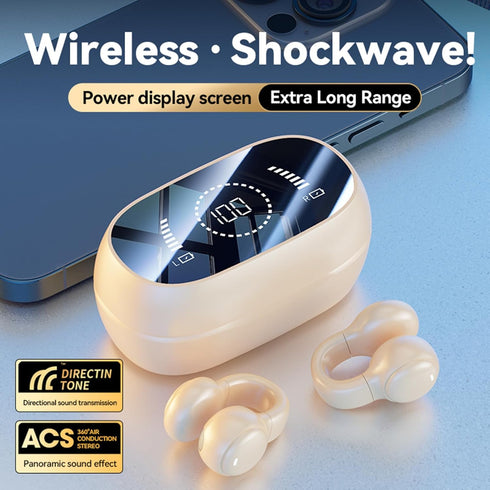 2024 Version True Wireless Bluetooth Earbuds with Charging Case Compatible with Apple & Android, Dual Connect, Built-in Microphone, Stereo Sound i...