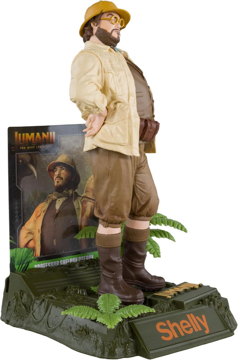 McFarlane Toys - Movie Maniacs Professor Sheldon Oberon (Jumanji) 6in Posed Figure...