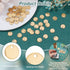 PH PandaHall 50 Pcs 304 Stainless Steel Flat Round Blank Stamping Tag Pendants Charms for Bracelet Necklace Jewelry DIY Crafts Making, Gloden...