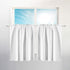 Barossa Design Waffle Weave Half Window Tier Curtains: Small Bathroom Window Curtains Waterproof with 36 inch Length Short Length for Cafe & Kitch...