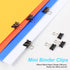 240 Pcs Mini Binder Clips, Small Binder Clips, 15mm Black Clips for office...