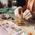 DSLSQD Bead Organizer Box, 1 Pack 12 Grids Plastic Storage Box with 18 Removable Grids Compartments, Small Plastic Jewelry Organizer Box for Beads...