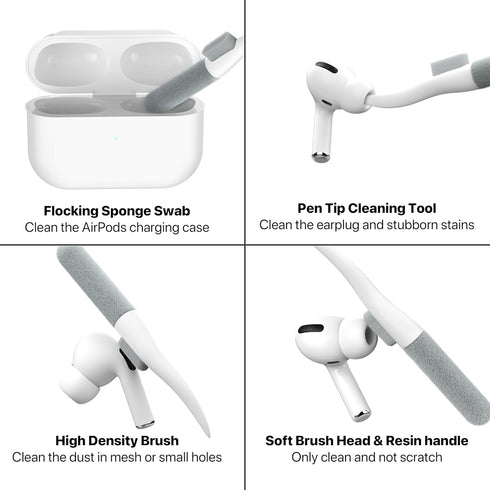 Maxjoy for AirPods Pro Case Cover with Lock, AirPods Pro 1st Generation Case for Men Military Rugged Protective Cover with Keychain Compatible wit...
