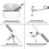Maxjoy for AirPods Pro Case Cover with Lock, AirPods Pro 1st Generation Case for Men Military Rugged Protective Cover with Keychain Compatible wit...