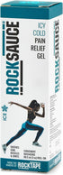 RockTape RockSauce Ice Cooling Muscle Relief Cream with Menthol, 3 Ounce...