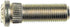 1/2-20 Serrated Wheel Stud - .535 In. Knurl, 1-17/32 In. Length...
