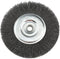 IVY Classic 39056 6-Inch x 5/8 - 1/2-Inch Arbor, Carbon Steel Crimped Bench Wire Wheel - 0.012-Inch Coarse, 1/Card...