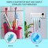 StarWin UV Toothbrush Cleaner, Timer Function, Rechargeable Tooth Brush Holder Wall-Mounted for Bathroom, No Drilling, 4 Slots...