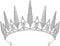 SWEETV Tiaras and Crowns for Women, Crystal Wedding Tiara for Bride, Metal Silver Crown, Costume Party Accessories for Birthday Halloween Prom...