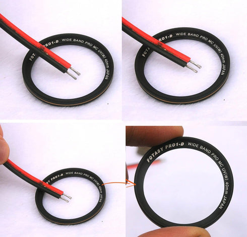 Fotasy 49mm Ultra Slim Circular PL Lens Filter, Nano Coatings MRC Multi Resistant Coating Oil Water Scratch, 16 Layers Multi-Coated 49mm CPL Filte...
