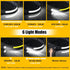 Headlamp Rechargeable, 230° Wide Beam Head Lamp LED with Motion Sensor for Adults - Camping Accessories Gear, Waterproof Head Light Flashlight for...