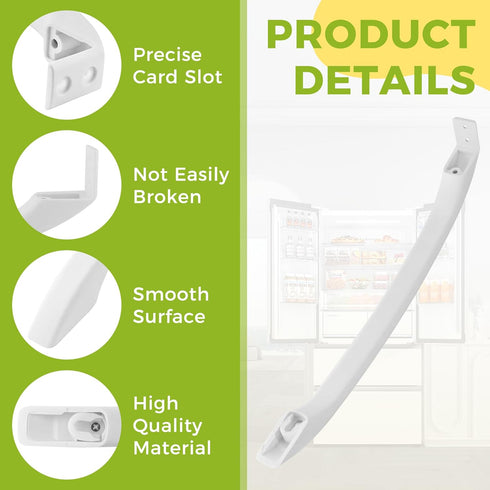 AMI PARTS 218428101 Refrigerator Door Handles Replacement Replace EA427922,AP2114539, 241711801, AH427922, PS427922...