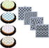 57 Pieces Cookie Stencil Set, Uspacific Cookie Stencil Cakes Baking Templates Floral Leaf Cake Stencil for Cookie Cupcake Fondant Scrapbooks Craft...