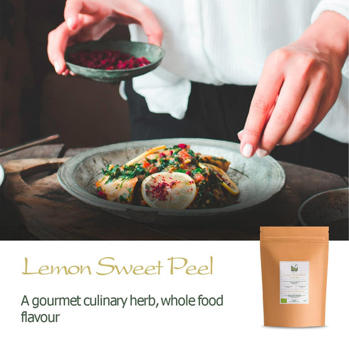 Lemon Sweet Peel Zest Organic - Grated Lemon Peels Dried Lemon Zest - Dried Lemon Peel Dried Zest Lemon Zest For Baking Citrus Peel Dehydrated Lem...