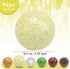 Glass Solid Balls Orbs Decorative Crack Balls Mosaic Sphere Ball Wedding Decoration Centerpiece for Bowls Vases Bedroom Table Home Decor...