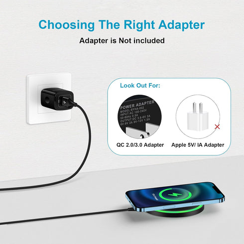 15W Wireless Charger Fast Charging Pad for Samsung Galaxy Z Fold 6 5 4, Z Flip 6 5 4, S24 S23 S22 S21 S20 Ultra 5G FE S10 S9 S8 S7, Note 20 10 9 8...