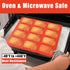 2 Pack Silicone Mini Loaf Pan, 12 Cavity Mini Bread Pan Nonstick Silicone Baking Molds for Brownie, Cornbread, Cheesecake & Cupcake...