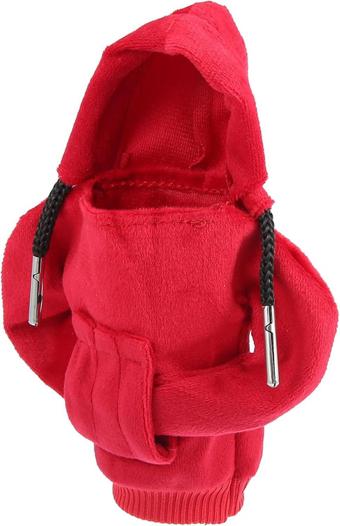 Motoforti Universal Car Gear Shift Cover Shift Knob Cover, Gear Stick Cover Shift Gear Cover, Fashionable, Fabric, Red...