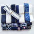 Libiline Assorted of Navy Blue 20 Yards Grosgrain Satin Ribbon Organza Ribbons Craft DIY Packing Hair Bow Accessory (Navy)...