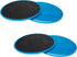 Mind Reader Fitness, Body Floor Sliders Exercise Equipment, Core Gliders, Gliding Discs, Set of 2, Blue, 2 Piece...