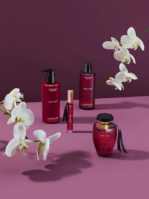 Victoria's Secret Very Sexy Body Spray for Women, Notes of Vanilla Orchid, Sun-Drenched Clementine, Wild Blackberry, Very Sexy Collection (2.5 oz)...