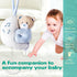 Stroller Pendant,Baby car seat Toy,Play mat Toy Hanging,Baby car seat Toy,Play mat Toy Hanging (blue bear)...