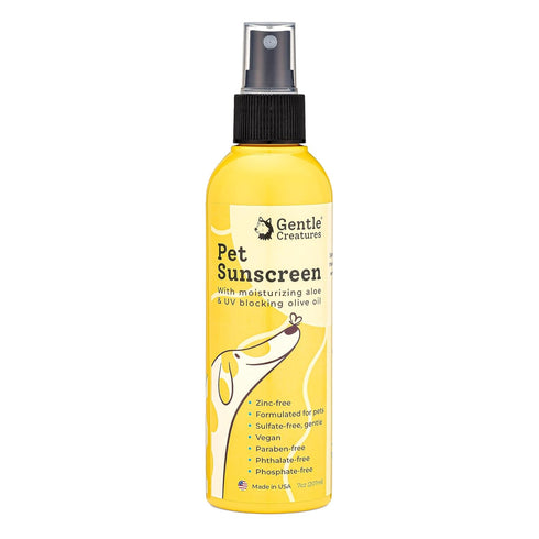 Dog Sunscreen - SPF 30+ With Skin Moisturizing Vitamin E and Olive Oil - No Zinc Oxide Safe for All Dogs and Cats - Dog Beach Accessories, Dog Cam...
