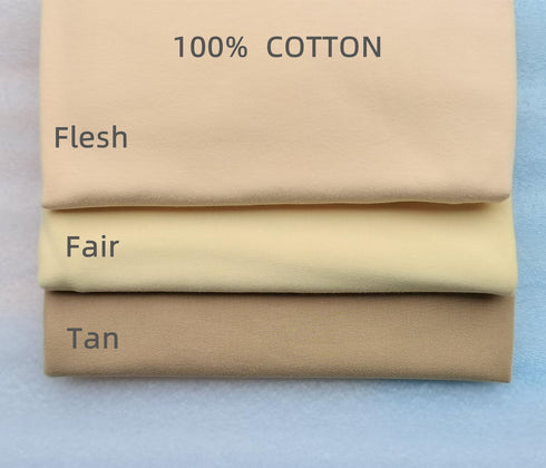 iNee 100% Cotton Interlock Knit Waldorf Doll Skin Fabric, One Yard, Fair...