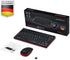 Perixx PERIDUO-712B Wireless Mini Keyboard and Mouse Set, Black, US English Layout...