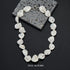 Pearl Choker Necklace for Women Boho Beaded Statement Necklace with Black White Large Freshwater Pearls Silver Fashion Jewelry Gift...