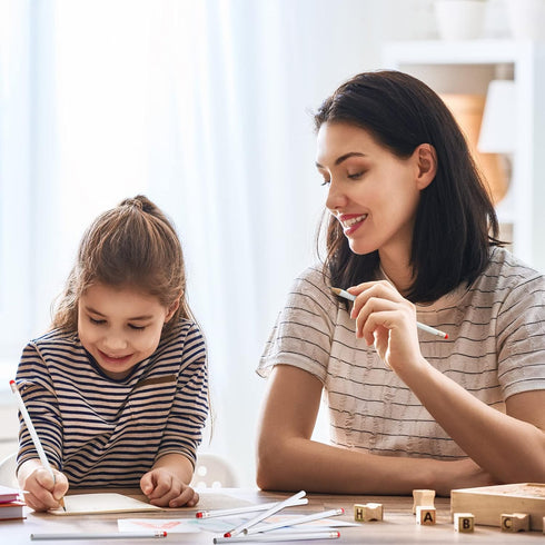 24 Pieces Round Pencils HB Graphite Pencils Wood Pencils with Eraser Cute Pencil Pack for School Drawing Sketching Wedding Office Supplies(White)...