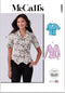 McCall's Misses' Vest Style Tops Sewing Pattern Packet, Design Code M8451, Sizes 8-10-12-14-16, Multicolor...