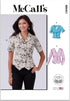 McCall's Misses' Vest Style Tops Sewing Pattern Packet, Design Code M8451, Sizes 8-10-12-14-16, Multicolor...