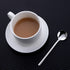 Stainless Steel 18/10 Demitass Espresso Teaspoons, Set of 8, Silver Espresso Spoons...