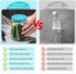 Sophico Silicone Fermenting Lids, Waterless Airlock Fermentation Tops Mason Jar Lid Fermenter Caps for Pickles, Kimchi, and Fermented Probiotic Fo...