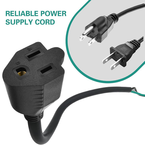 HVAC Adaptor Cord HVAC Tool Clearance Compatible with Yellow Jacket 69522 Heavy Adaptor Cord and Equipment Circuit Breaker Finder RT250 ET300 ET31...