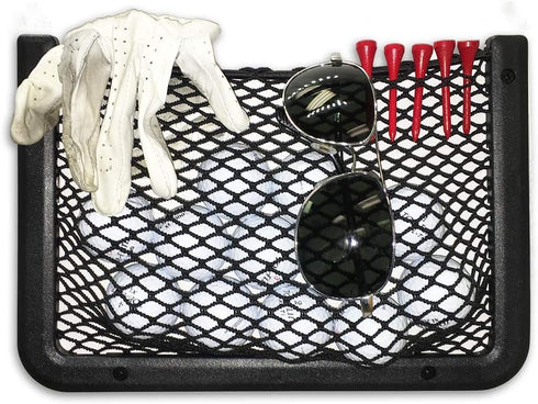 Framed Stretch Mesh Net Pocket for Auto, RV, or Home Organization and Storage (8" x 11")...