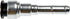 Dorman 800-121 Steel Body Fuel Line Connector 3/8 In....