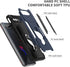 Armor Case for ASUS ROG Phone 5, 5 Pro Cover, Soft TPU with Built in Camera Protector, Dust Cover for Charging Port and Cooler Port with Clear Tem...