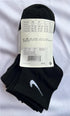 Nike Lightweight Ankle Socks 8pair, X-Small, Black and White...