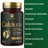 Calcium 1200 mg with Vitamin D3, Calcium Supplement Vitamins, Supports Bone Strength, Teeth & Immune System, Calcium Supplements for Women & Men, ...