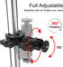 Super Camera Clamp Mount Double Socket Arm 1/4"-20 Ball Head Adapter Gopro Accessories Suitable for GoPro AKASO DJI Action Insta360 or DSLR Digita...
