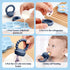 Silicone Baby Fruit Food Feeder, 2 Pack Freezer Tray with lid for Batch Prep,Introduce New Foods, Breastmilk Popsicle Molds, Silicone Teething Toy...