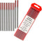 TIG Welding Tungsten Electrodes 2% Thoriated Welding Rods 3/32” x 7” 10-Pack Red...