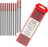TIG Welding Tungsten Electrodes 2% Thoriated Welding Rods 3/32” x 7” 10-Pack Red...
